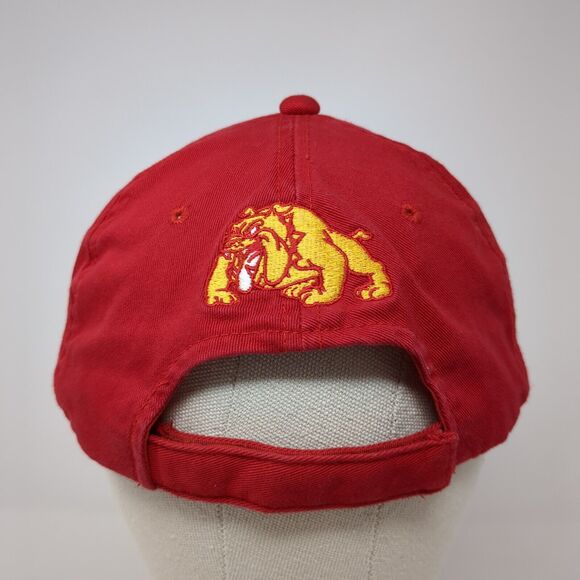 Bulldogs Hemet Strapback Hat Red One Size Adjustable Embroidered Pel Athletic - Picture 5 of 8